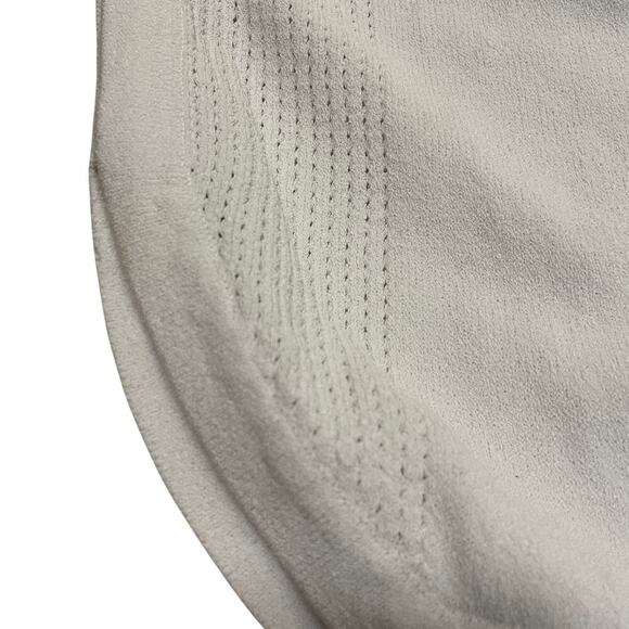 J Brand Knit 2-Pc Set Sweater Top & Skirt | White Stretch Textured Knit M NWOT - Picture 9 of 10